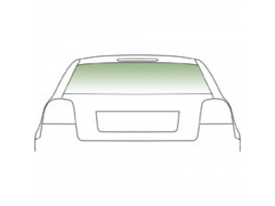 RENAULT KAPTUR ВН 2016- СТЕКЛО ЗАДНЕЕ ЗЕЛЕНОЕ - PRIVACY GLASS