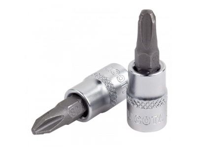 Головка торцевая 1/4" с вставкой PH0 от LICOTA Головка торцевая 1/4" с вставкой PH0