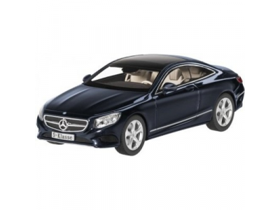 Модель автомобиля Mercedes S-Klasse, Coup? 1/43 Blue, артикул B66961241